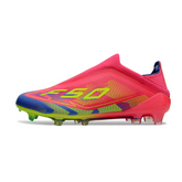 Chuteira Infantil Campo Adidas F50 Elite Sem Cadarço FG Celestial Victory Pack